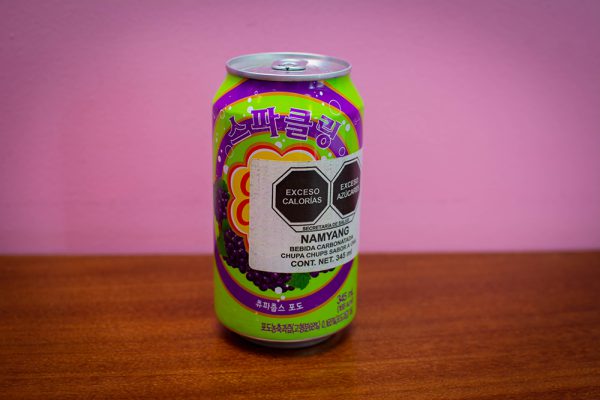 Soda chupa chups - Uva
